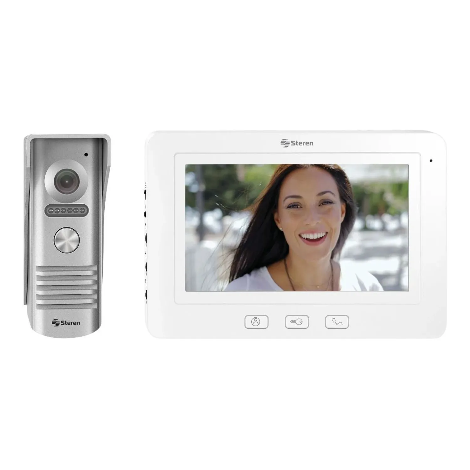 Video timbre con pantalla a color de 7” STEREN CCTV-086